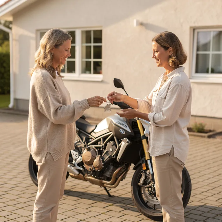 Köpekontrakt motorcykel, juridiskt avtal online