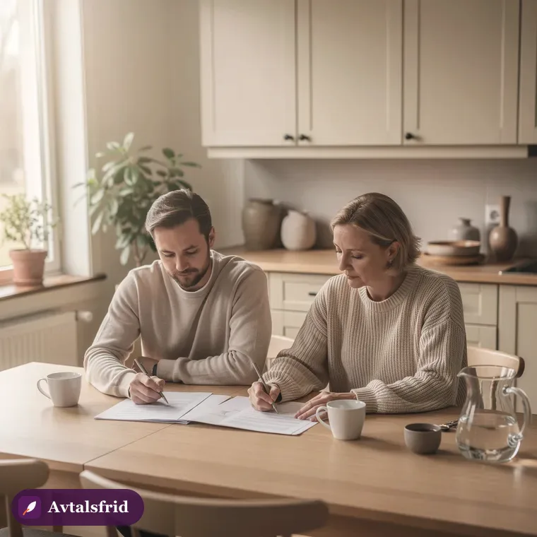 Skilsmässoansökan – juridiskt avtal online